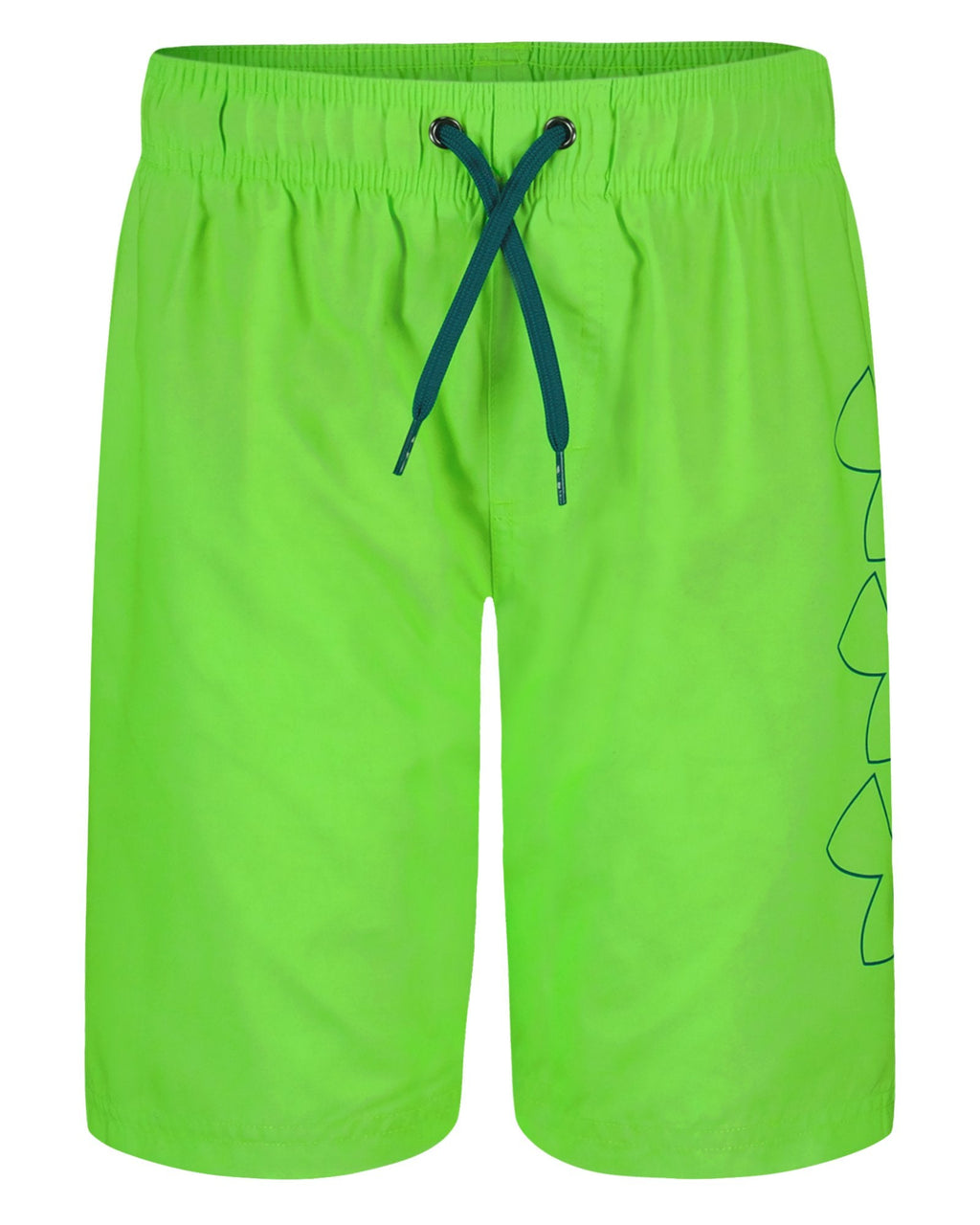 UA DWR Print Boys' Volley Shorts - Green