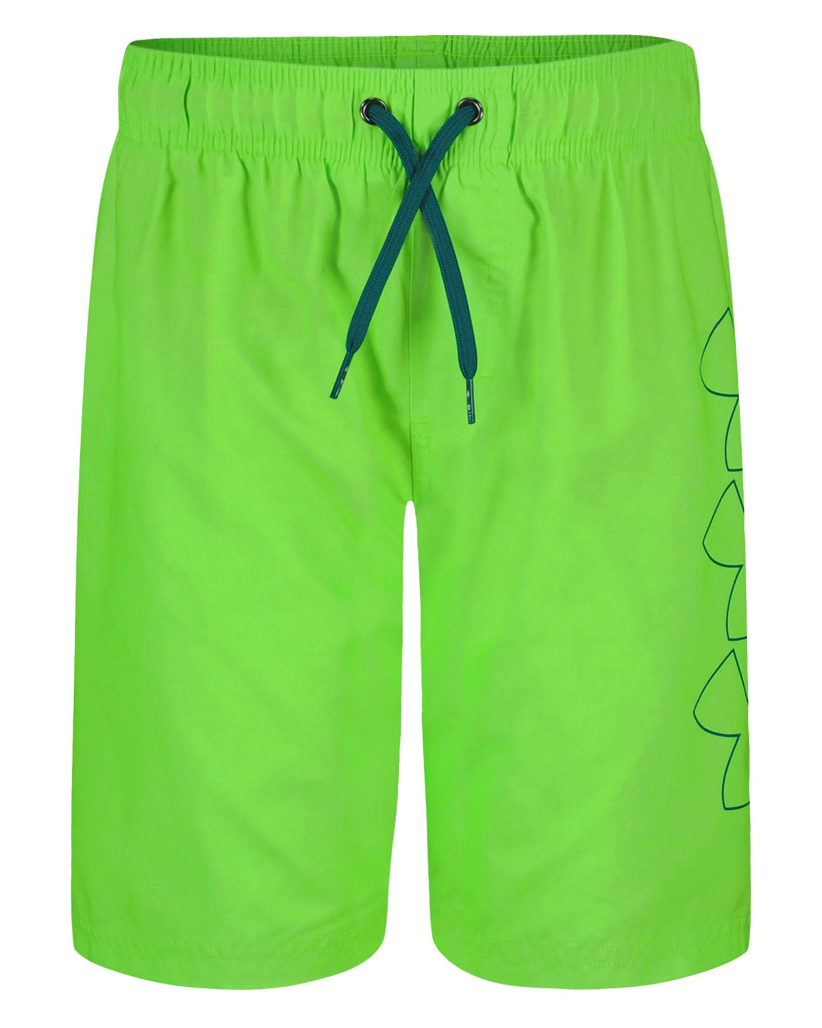 UA DWR Print Boys' Volley Shorts - Green