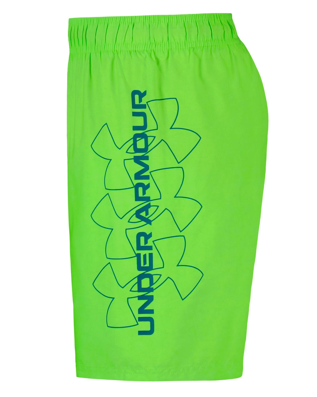 UA DWR Print Boys' Volley Shorts - Green