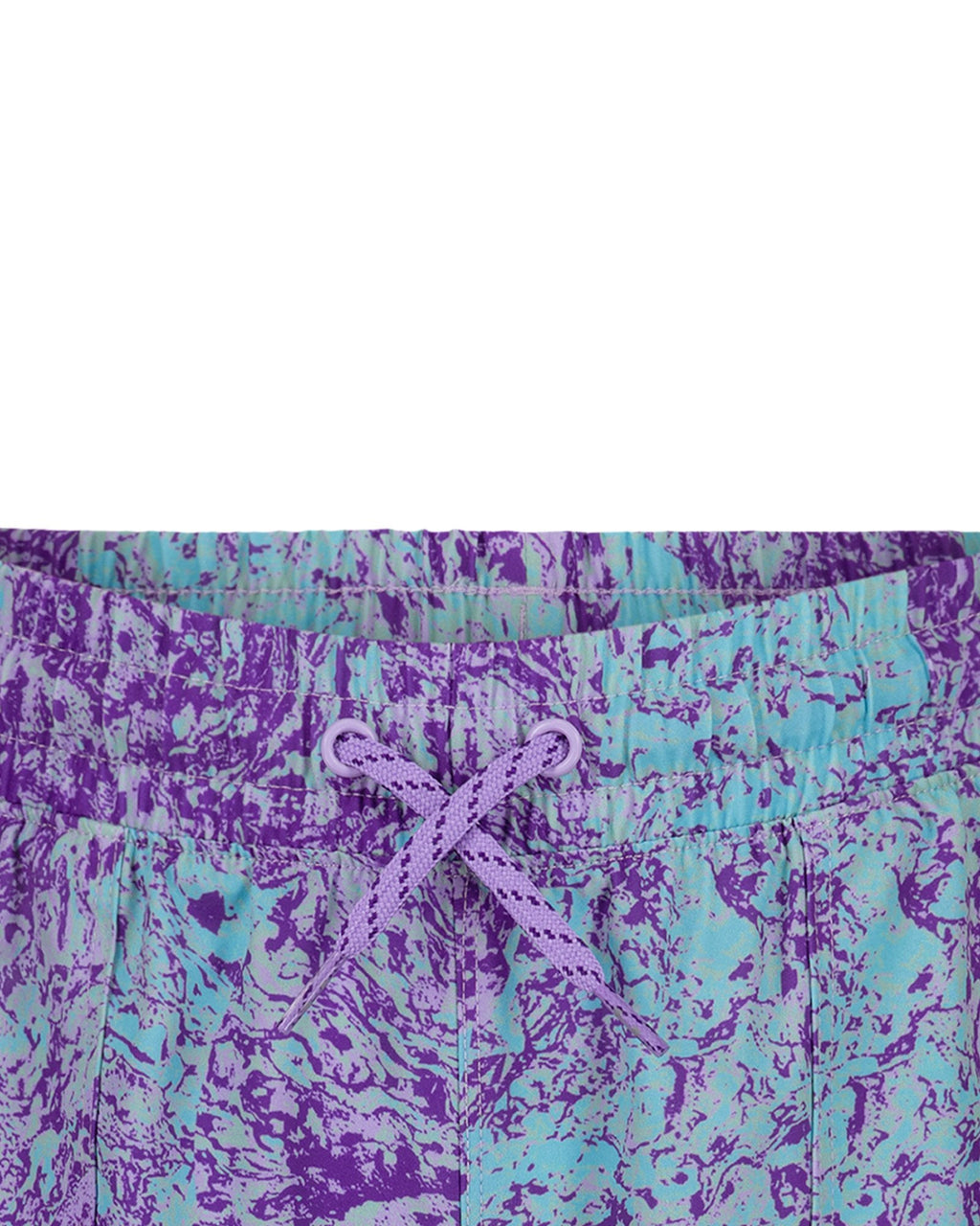 UA Tile Base Girls' Shorts - Purple