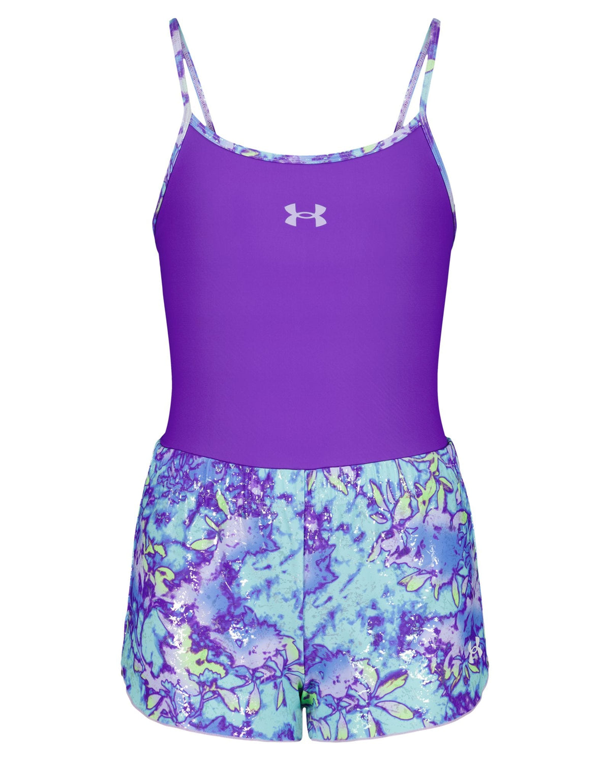 UA Floral Dye Toddler Girls' Set - Purple