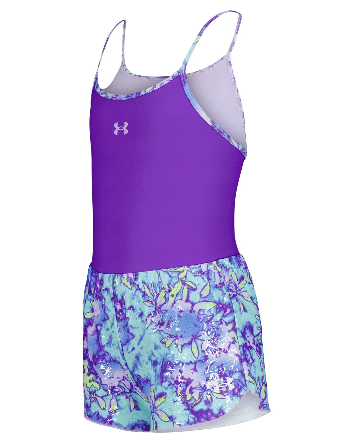 UA Floral Dye Toddler Girls' Set - Purple