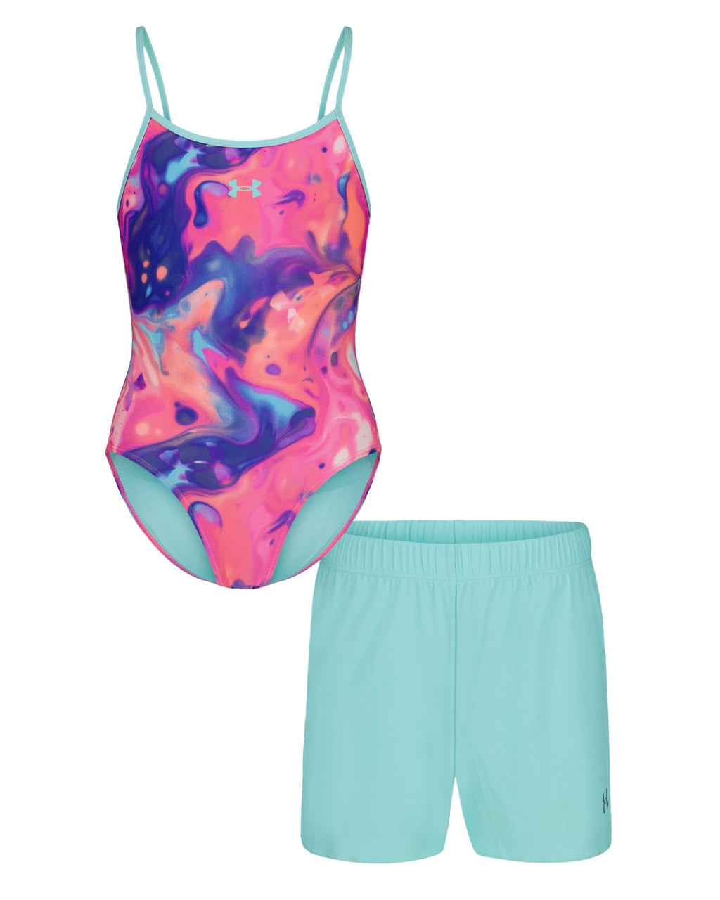 UA Mixed In Girls' Set - Pink