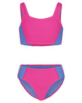 UA Colorblock Girls' Bikini - Pink