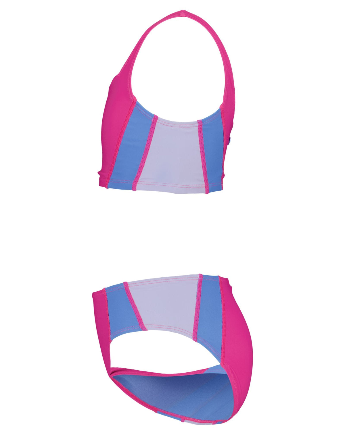 UA Colorblock Girls' Bikini - Pink