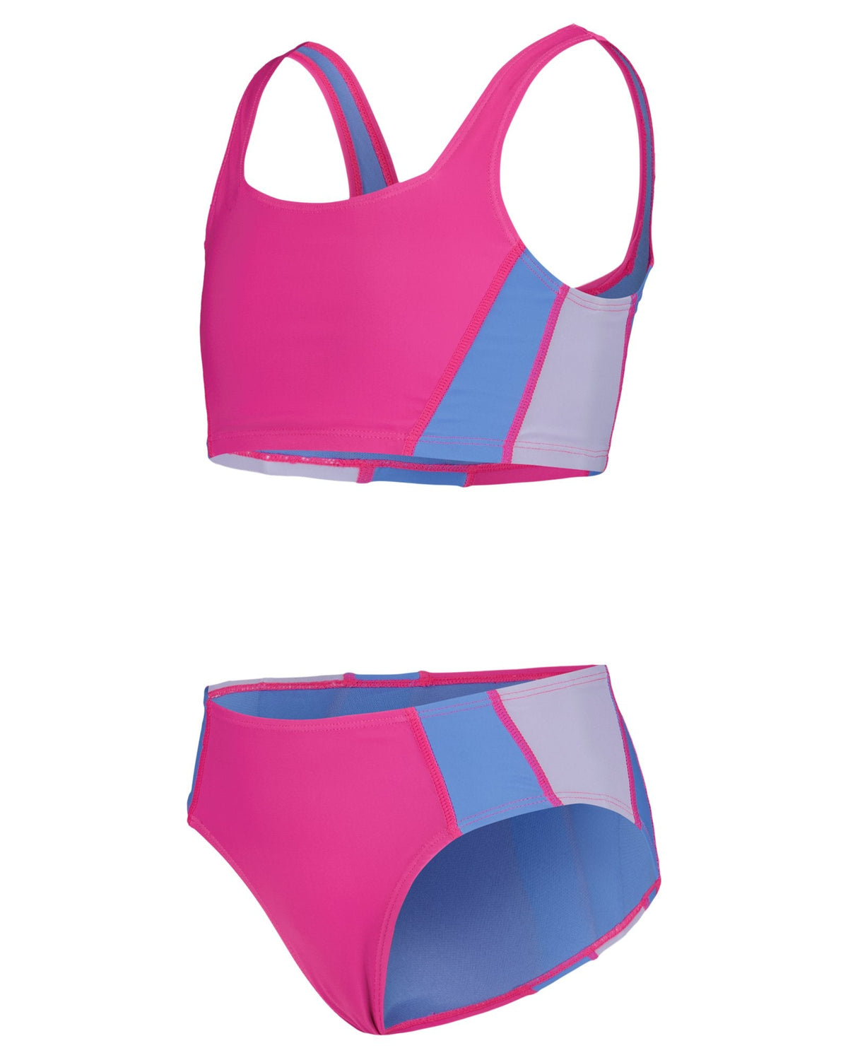 UA Colorblock Girls' Bikini - Pink