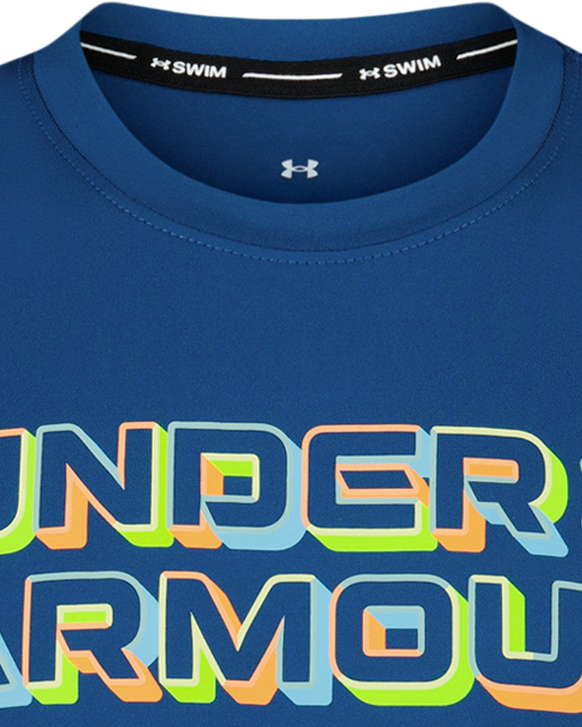 UA Dimension Surf Boys' Shirt - Blue