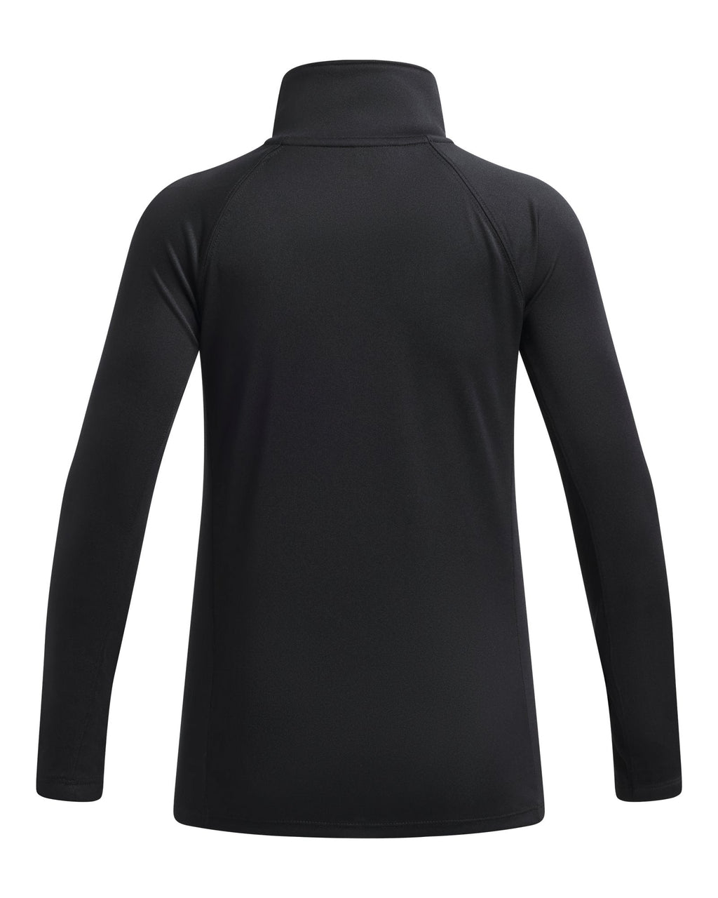 UA Tech™ Branded Girls' ½ Zip - Black