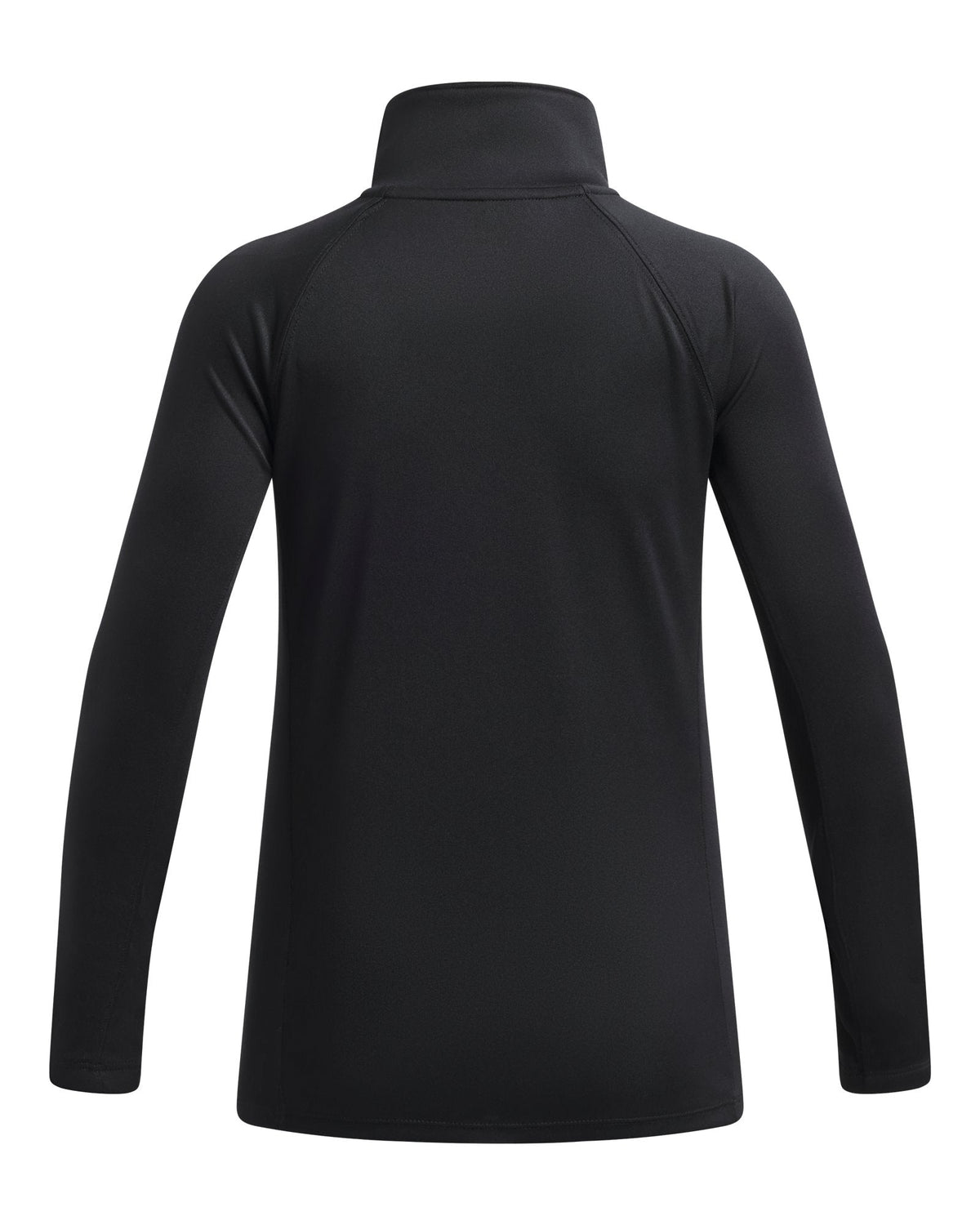 UA Tech™ Branded Girls' ½ Zip - Black