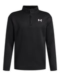 Armour Fleece® Boys' ¼ Zip - Black