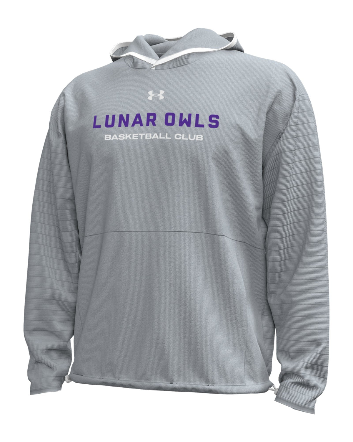 UA Gameday Double Knit Rib Unrivaled Men's Hoodie - Gray