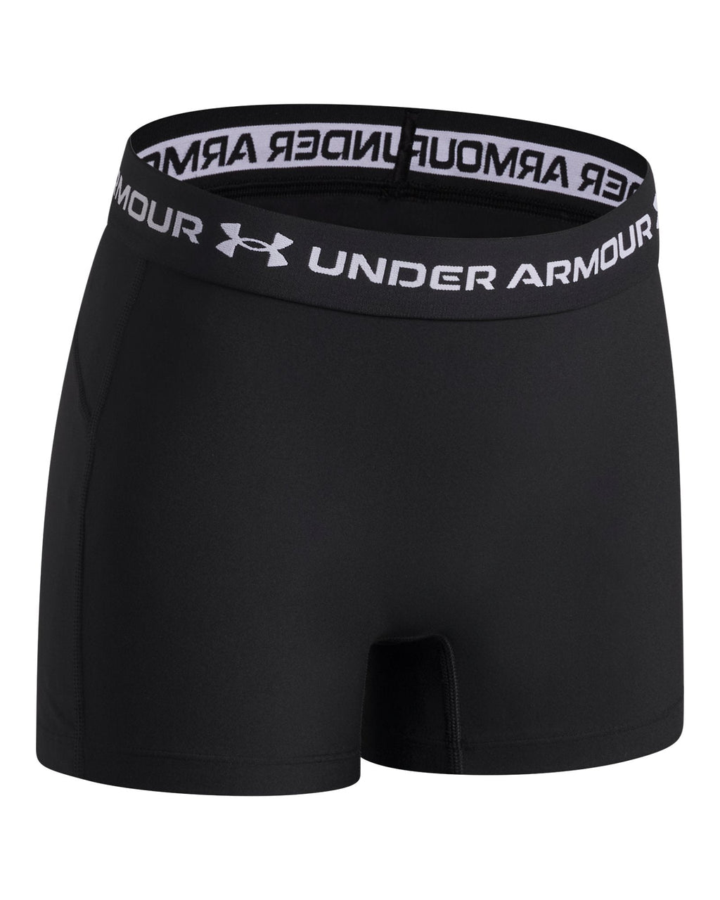 HeatGear® Shorty Girls' Shorts - Black