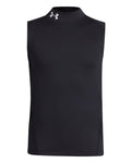 HeatGear® Mock Boys' Sleeveless - Black