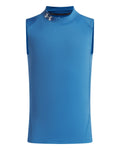 HeatGear® Mock Boys' Sleeveless - Blue
