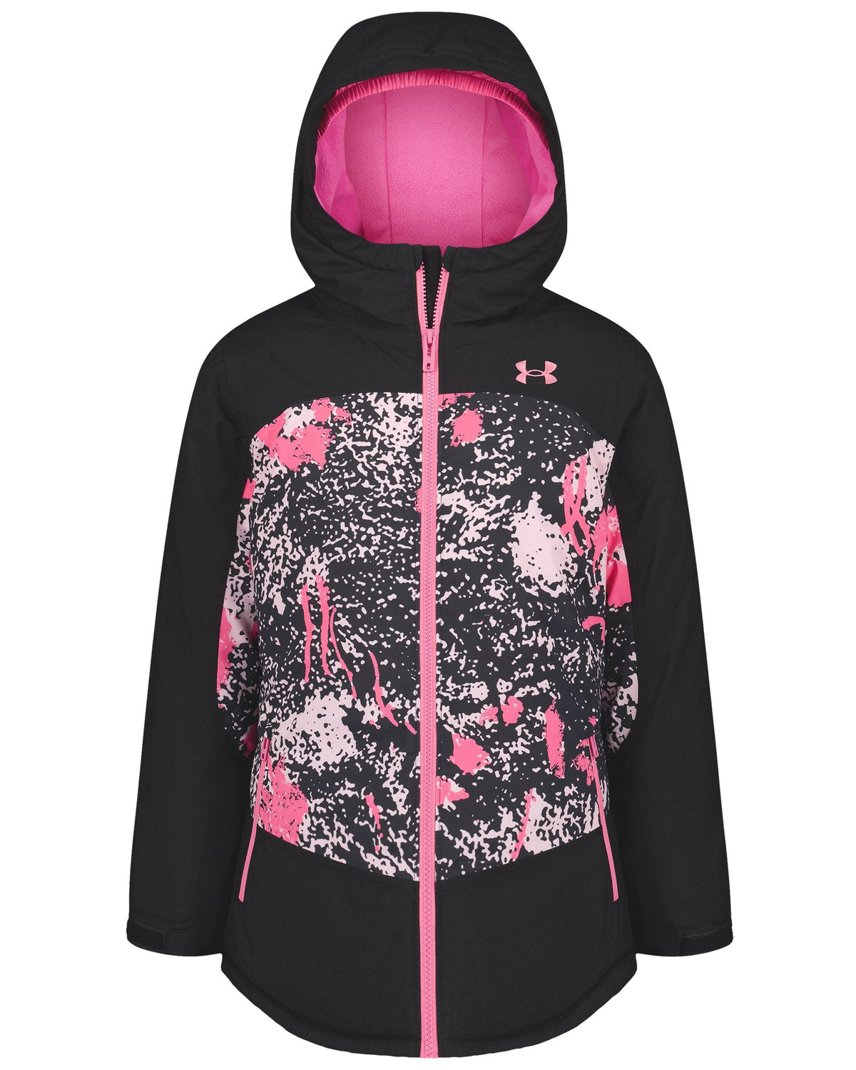 UA Laila Printed Girls' Jacket - Black