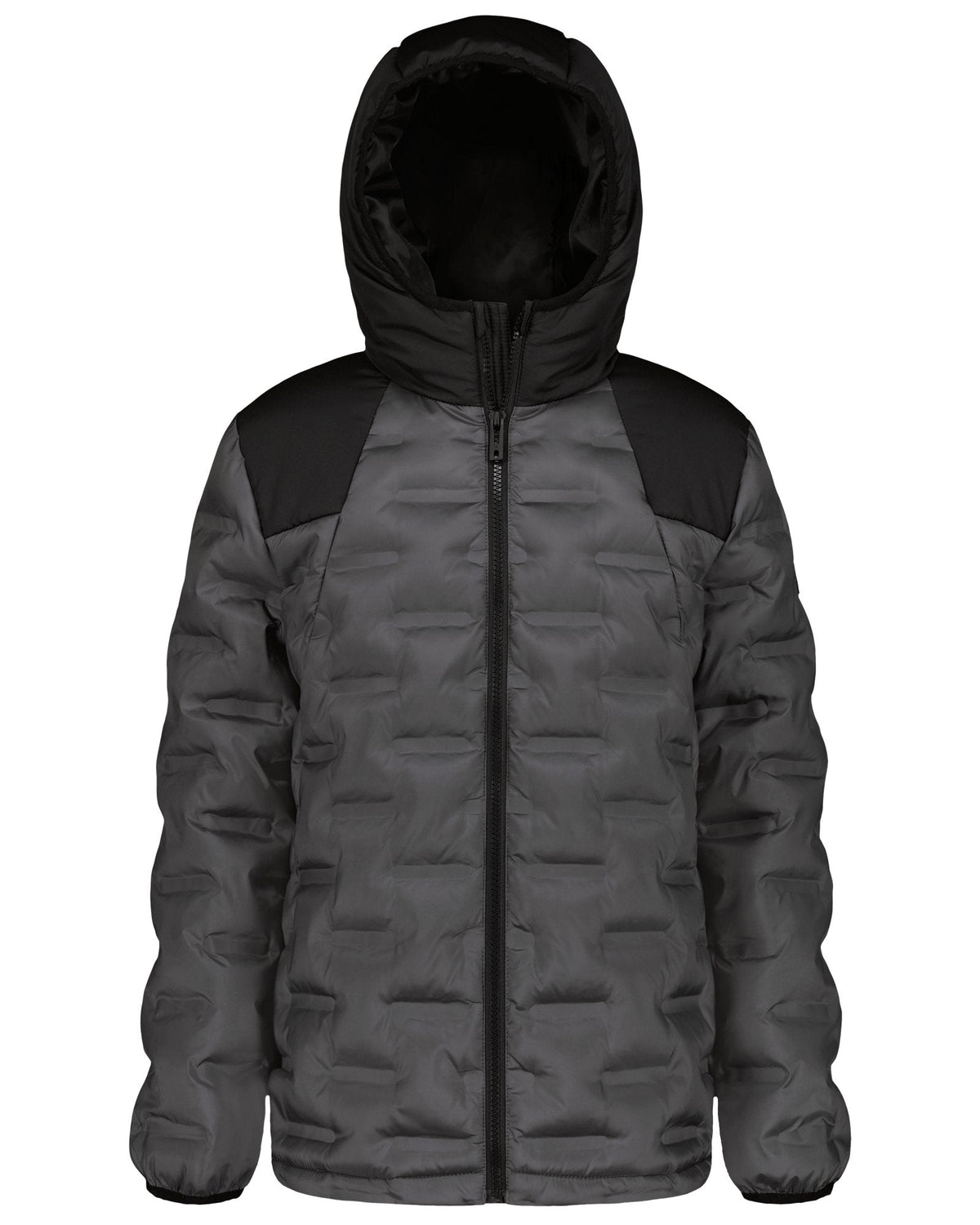 UA Bonded Quilt Boys' Puffer Jacket - Gray