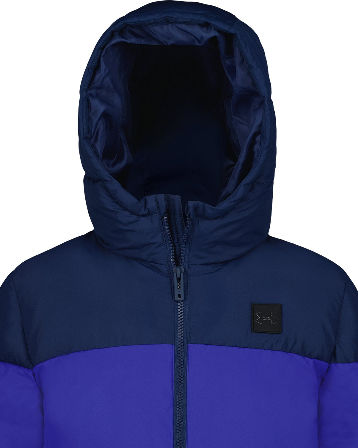 UA Panel Block Little Boys' Puffer Jacket - Blue