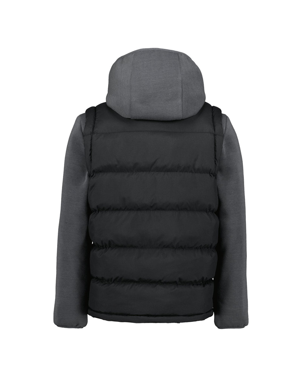 UA 2-Fer Boys' Hoodie Vest - Black