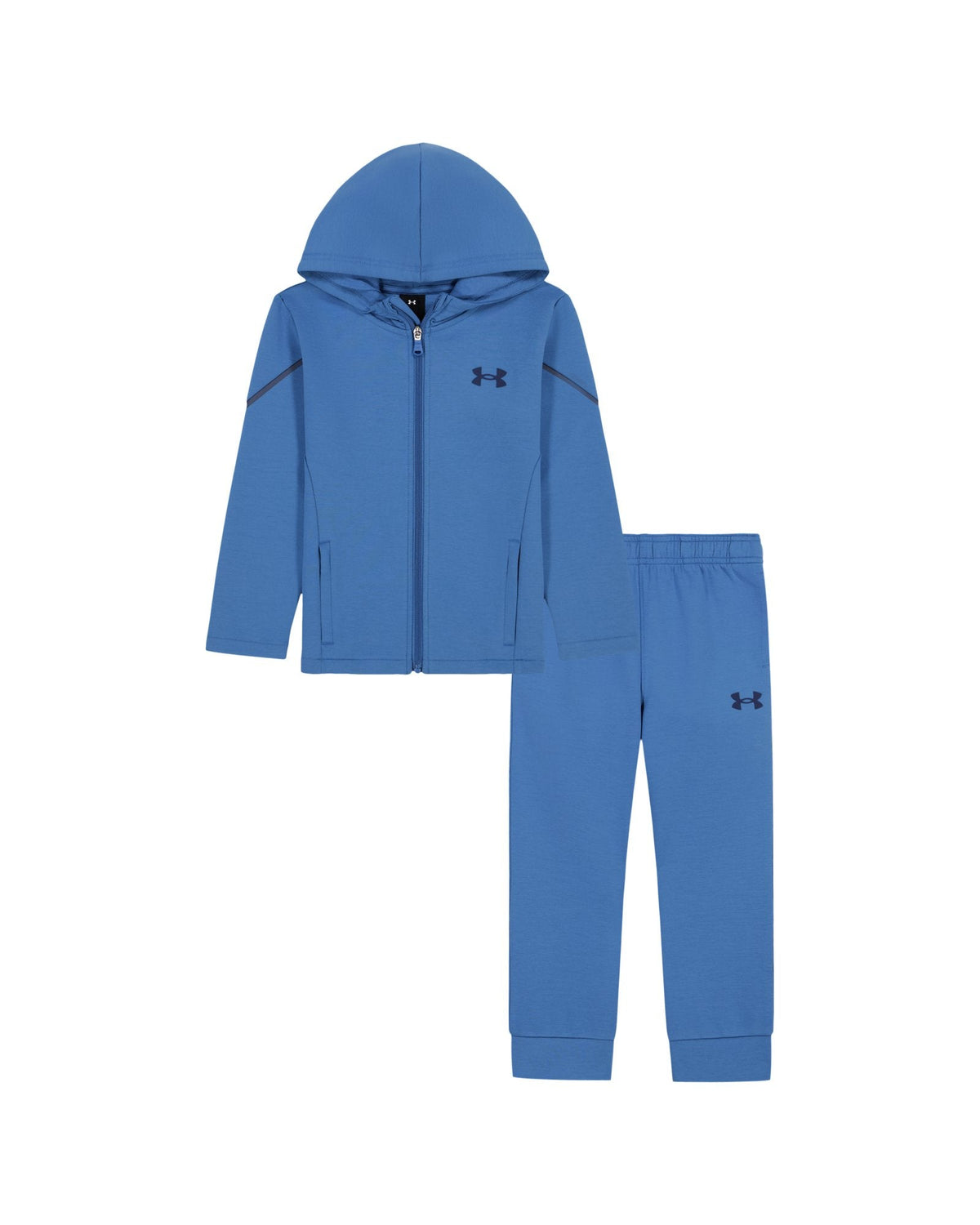 UA Double Knit Little Boys' Set - Blue