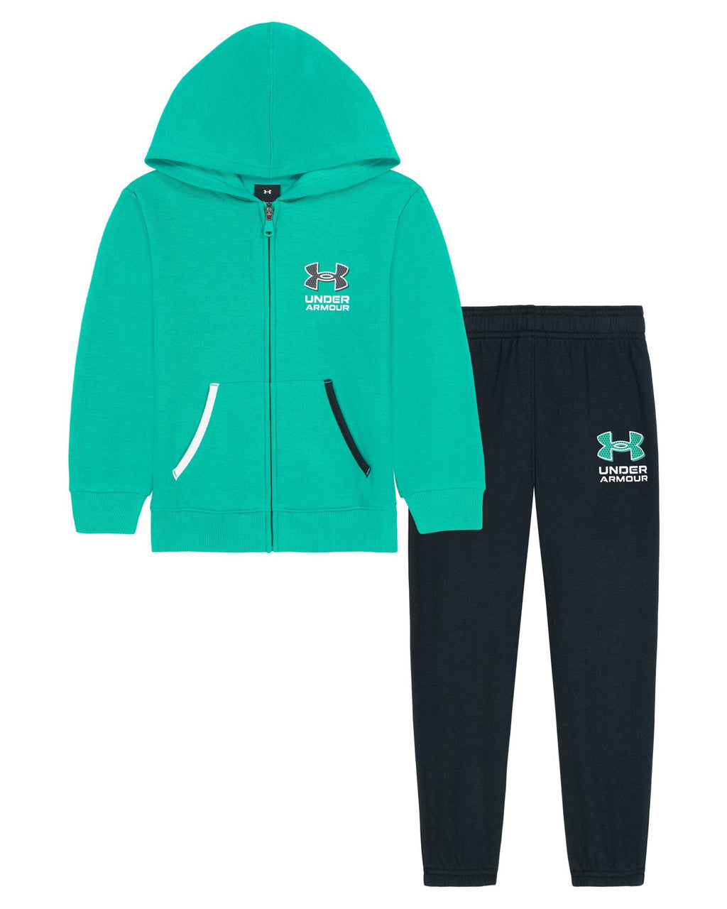 UA Rival Toddler Boys' Hoodie Set - Green