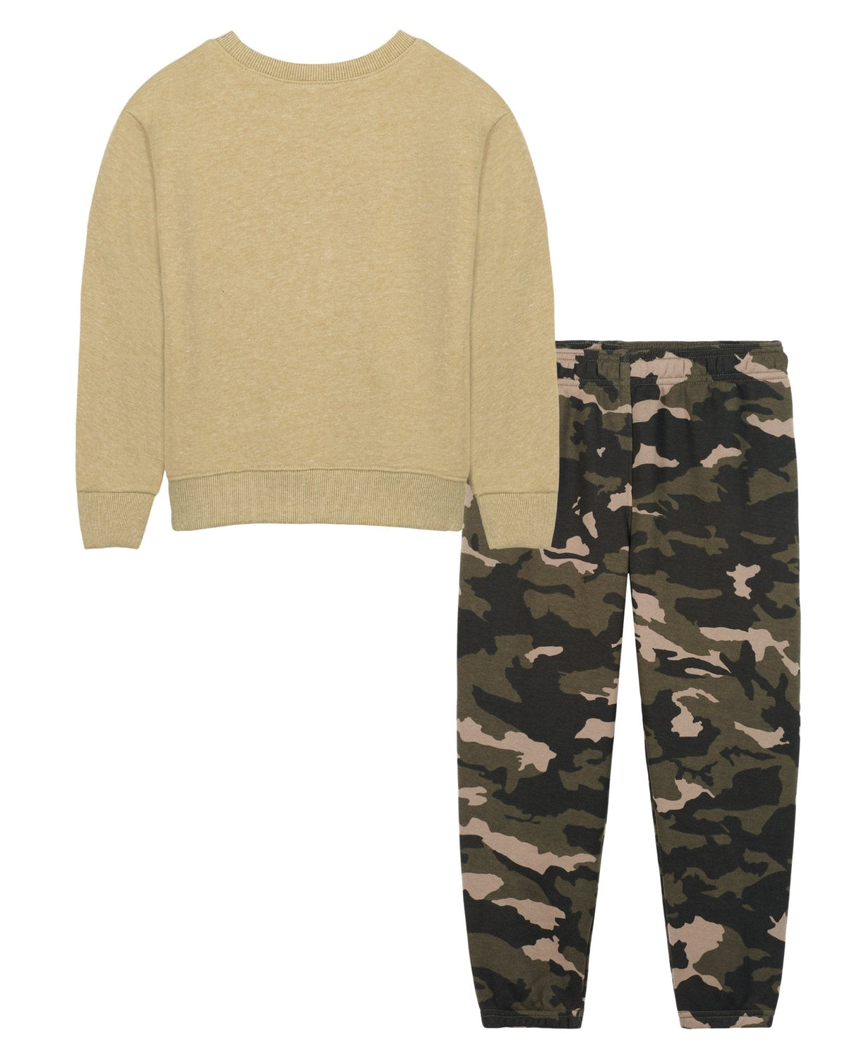UA Rival Camo Little Boys' Hoodie & Joggers Set - Brown