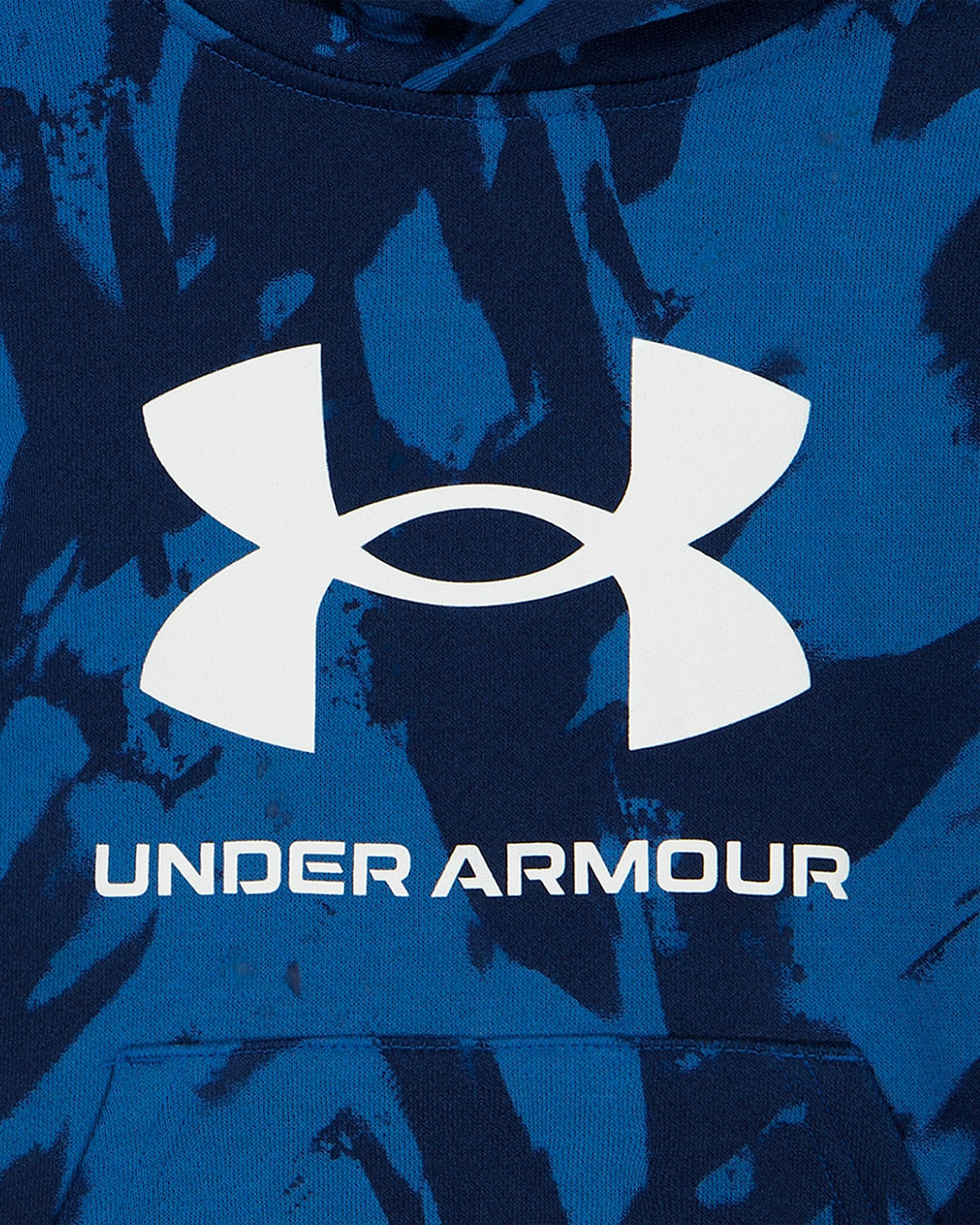 UA Rival Pattern Little Boys' Hoodie Set - Blue