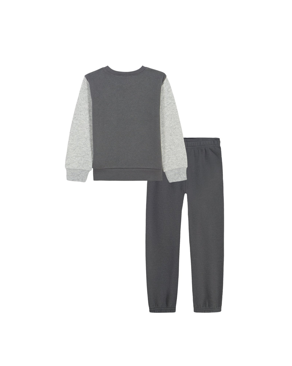 UA Rival Colorblock Toddler Boys' Crew & Joggers Set - Orange