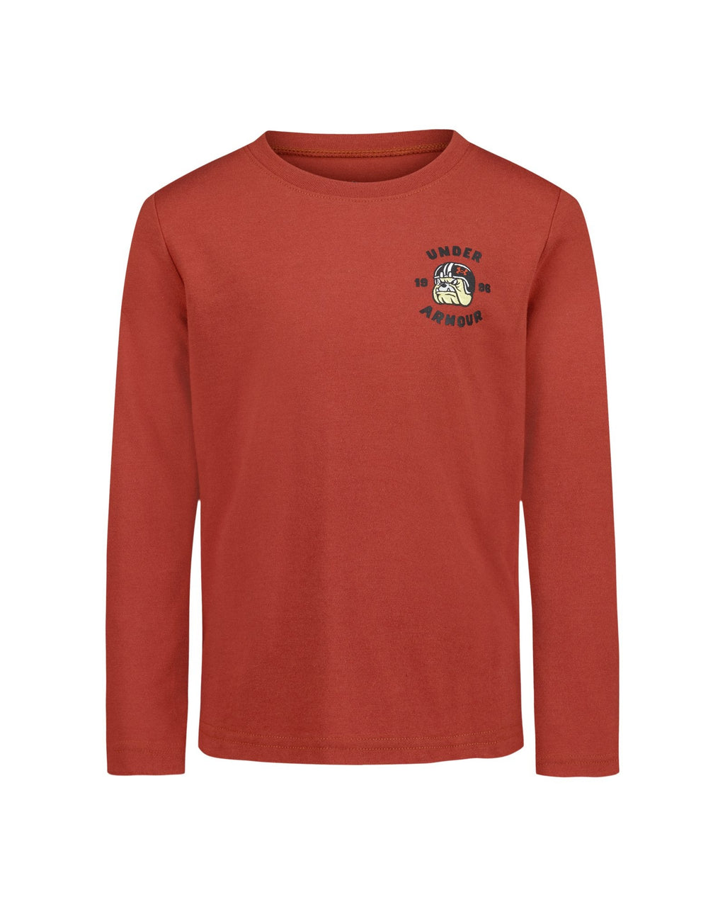 UA Bulldog Little Boys' Long Sleeve - Red