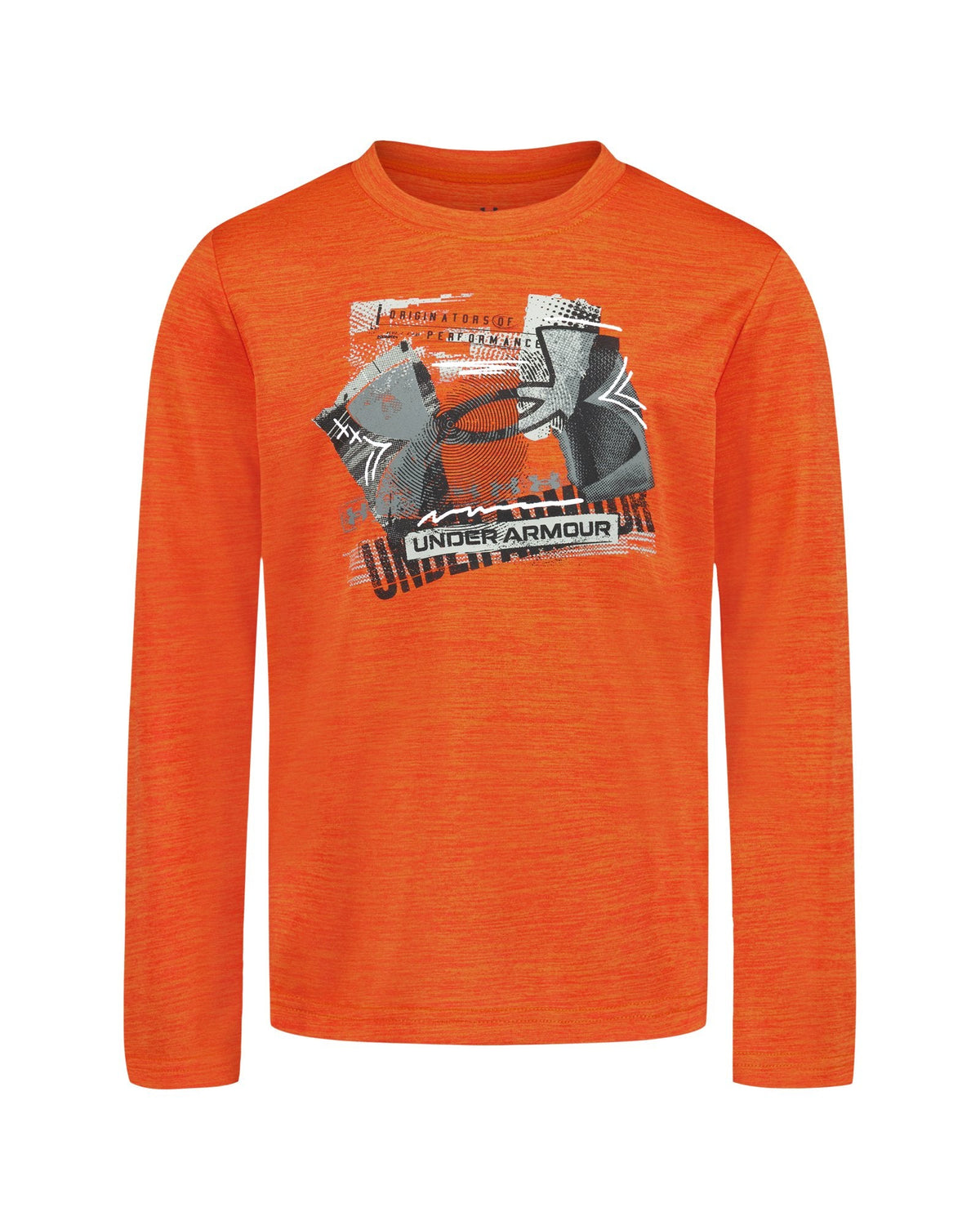 UA Logo Twist Toddler Boys' Long Sleeve - Orange