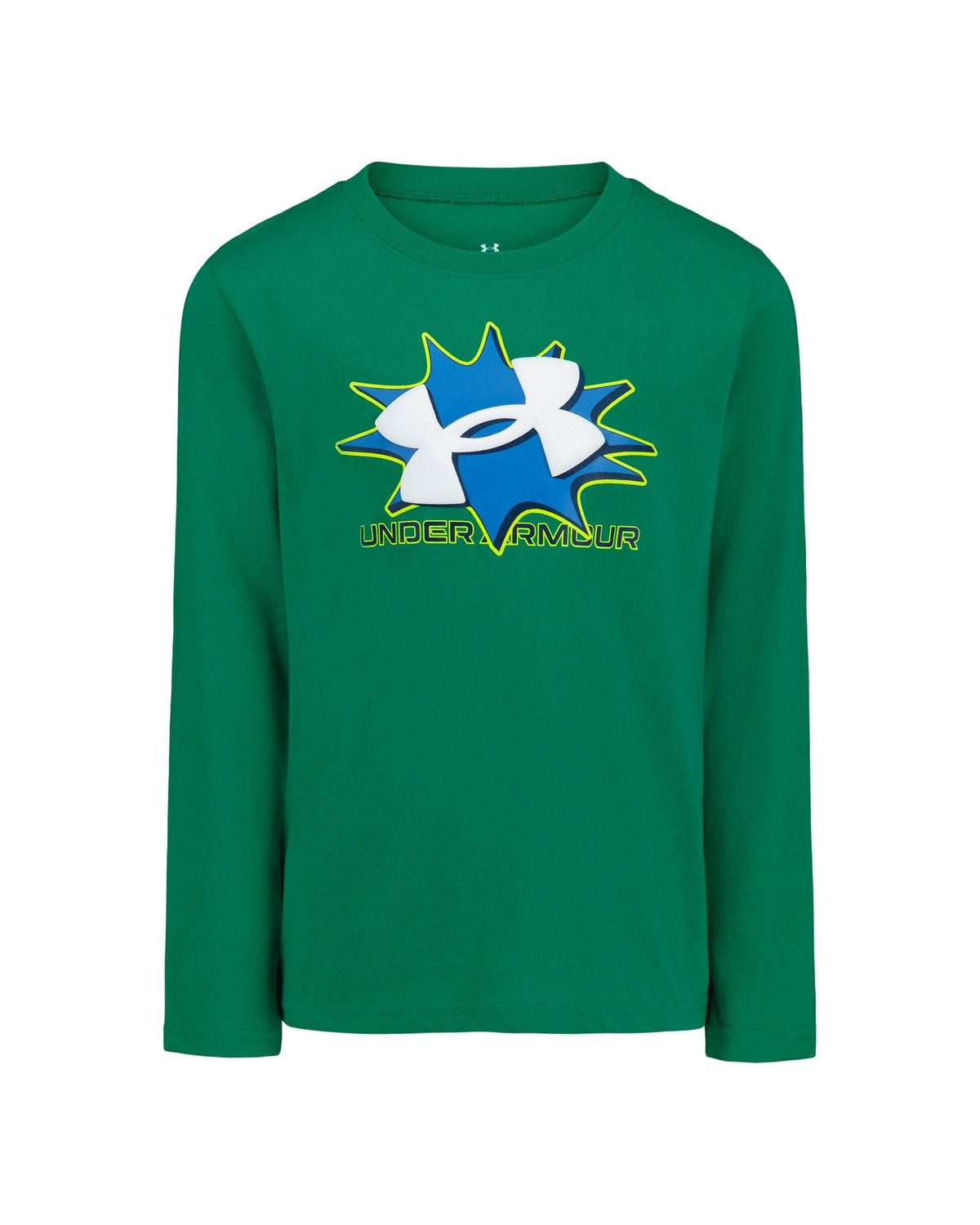UA Retro Logo Boys' Long Sleeve - Green