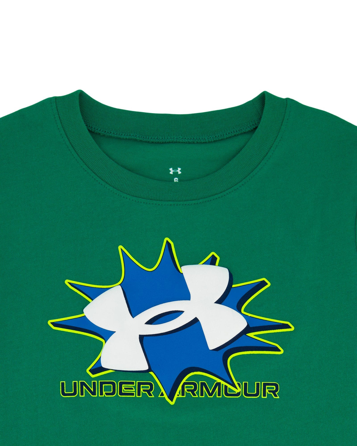 UA Retro Logo Boys' Long Sleeve - Green