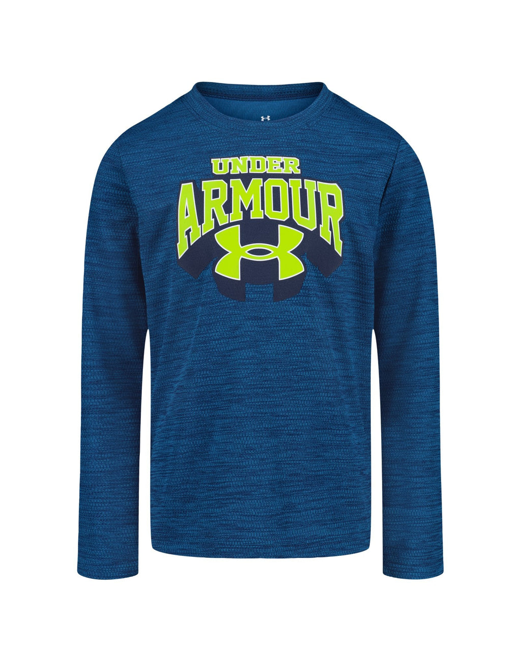 UA Twist Logo Little Boys' Long Sleeve - Blue