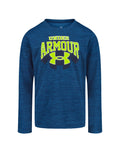 UA Twist Logo Little Boys' Long Sleeve - Blue