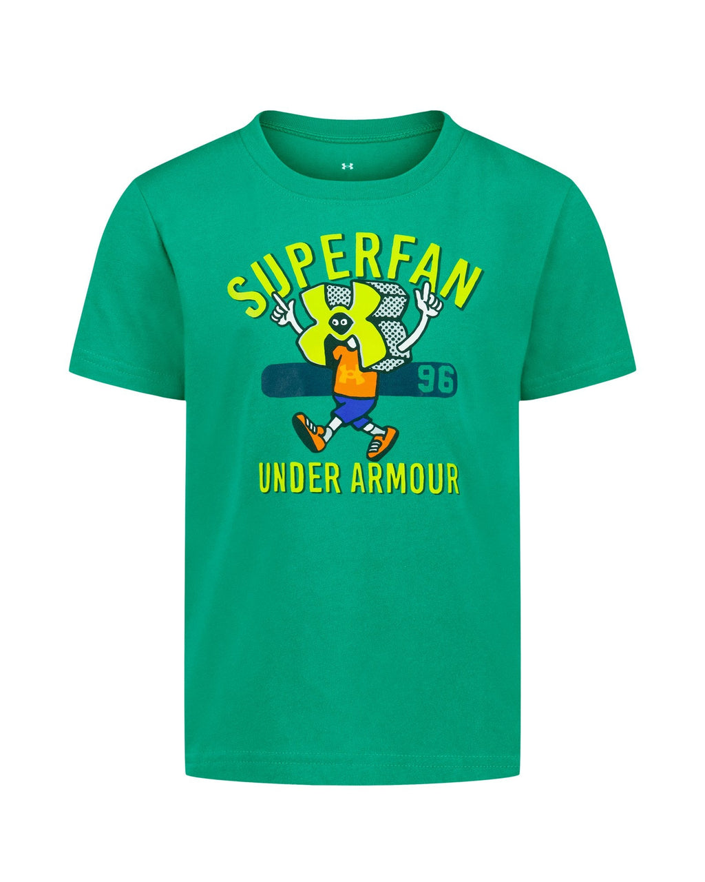 UA Superfan Logo Toddler Boys' T-Shirt - Green