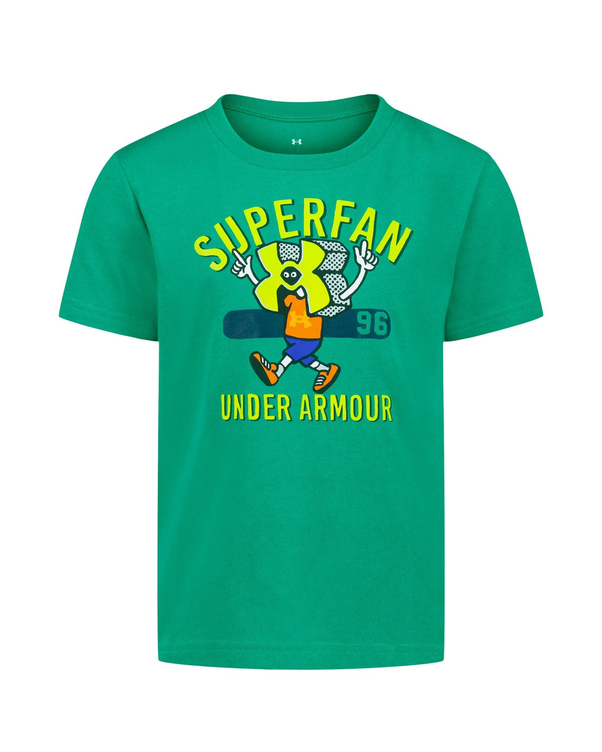 UA Superfan Logo Toddler Boys' T-Shirt - Green