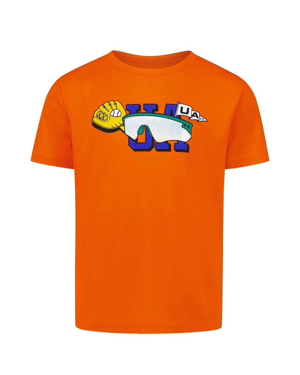 UA Sunglasses Logo Toddler Boys' T-Shirt - Orange