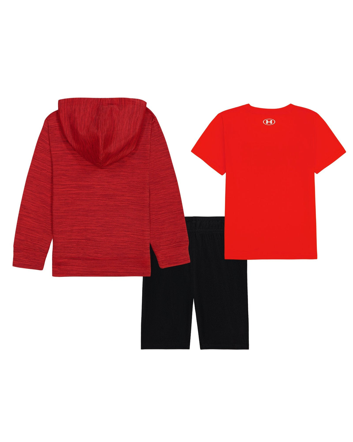UA 3-Piece Little Boys' Hoodie Set - Red