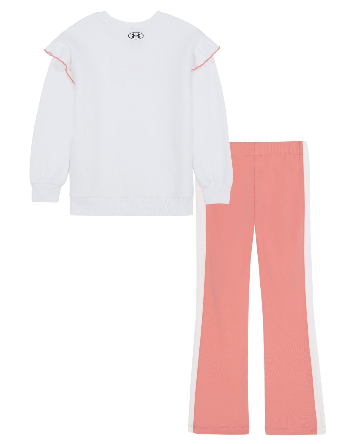 UA Rival Fleece Little Girls' Tunic Set - White