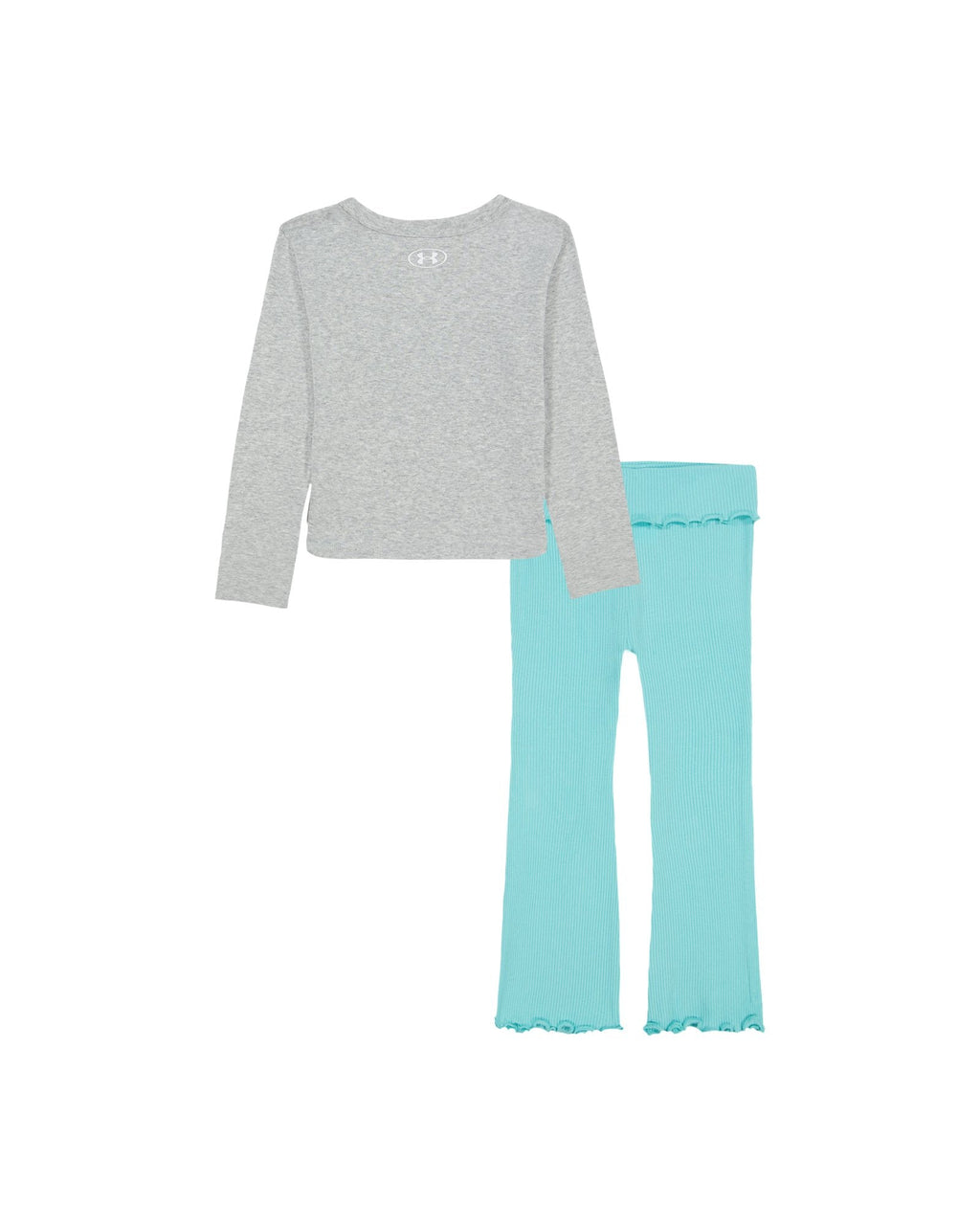 UA Dance Little Girls' Yoga Pants Set - Gray