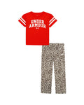 UA Sporty Little Girls' Set - Red