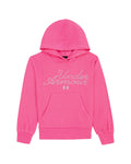 UA Rival Fleece Glitter Logo Toddler Girls' Hoodie - Pink