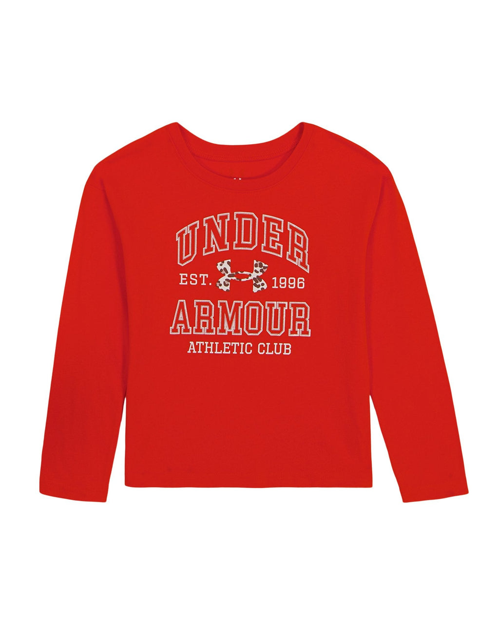 UA Varsity Little Girls' Long Sleeve - Red