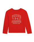 UA Varsity Girls' Long Sleeve - Red