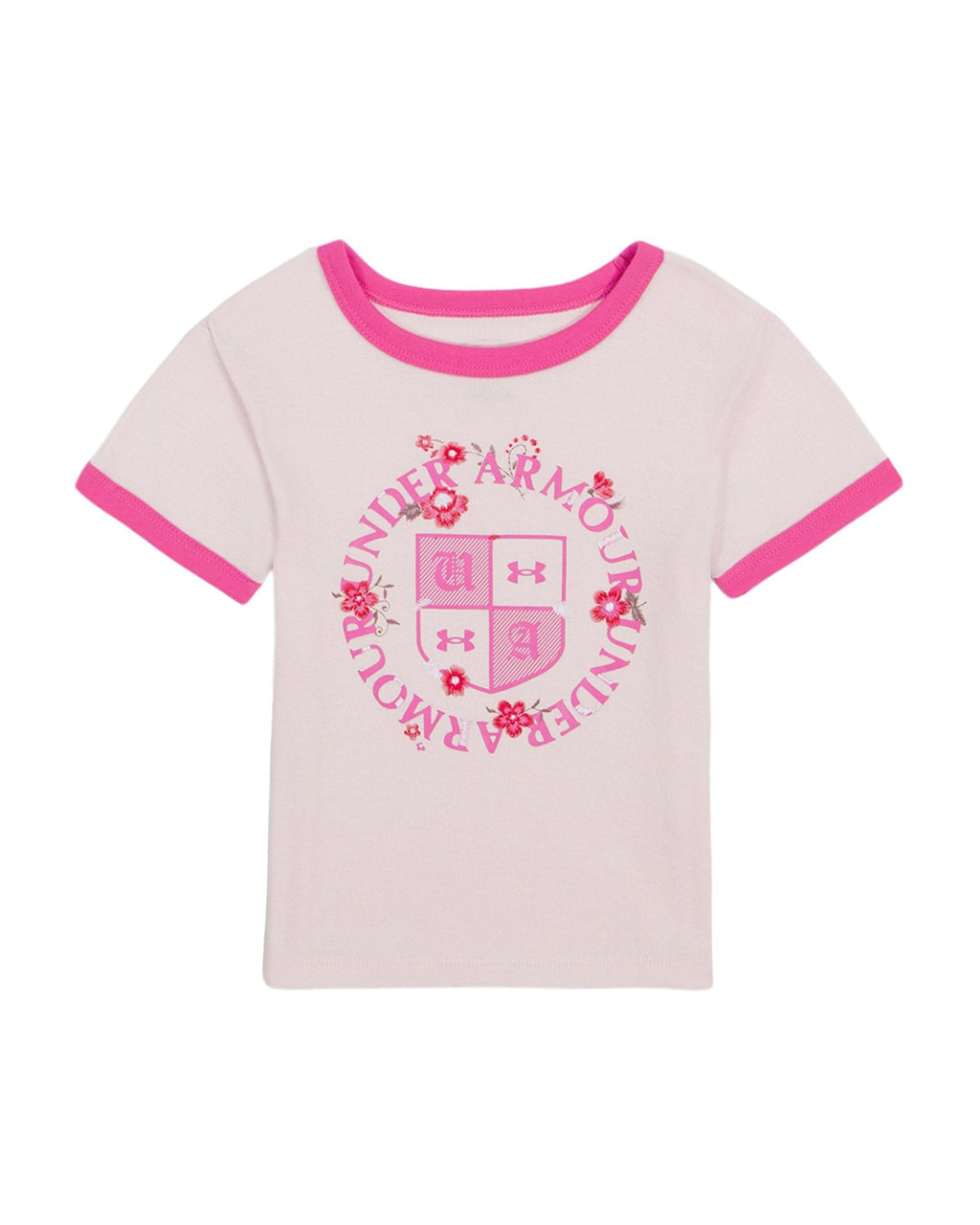 UA Crest Little Girls' T-Shirt - Pink
