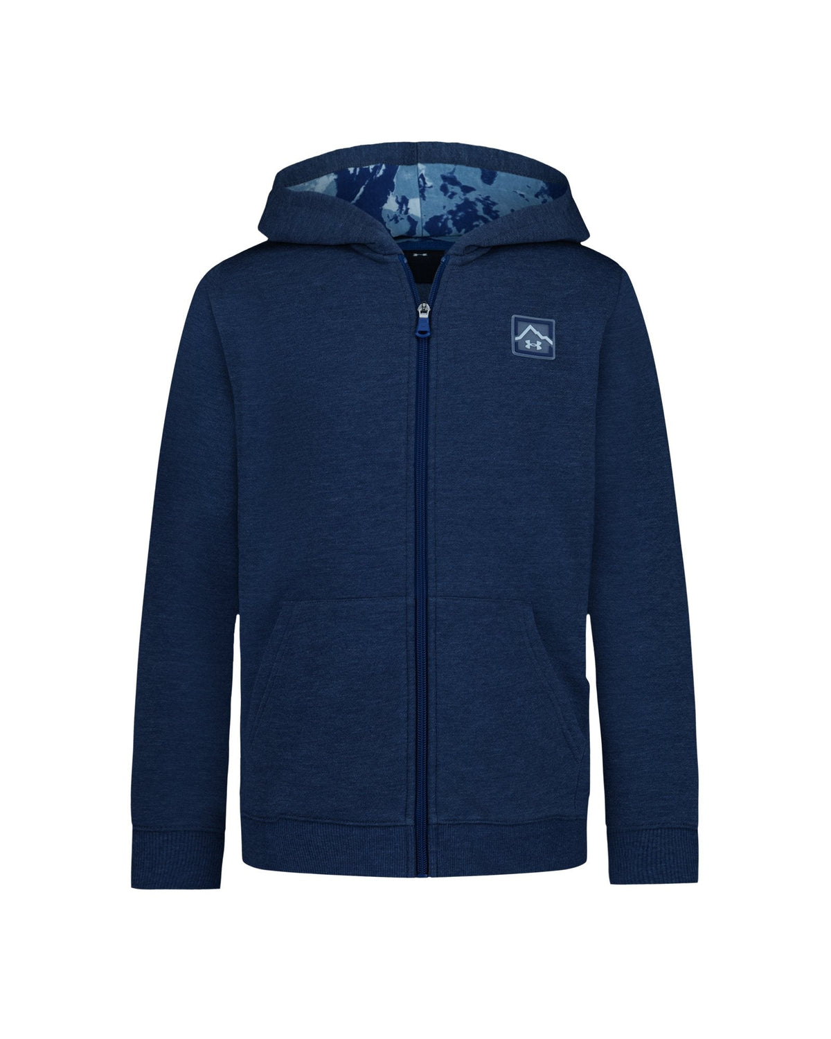 UA Fleece Boys' Full-Zip Hoodie - Blue