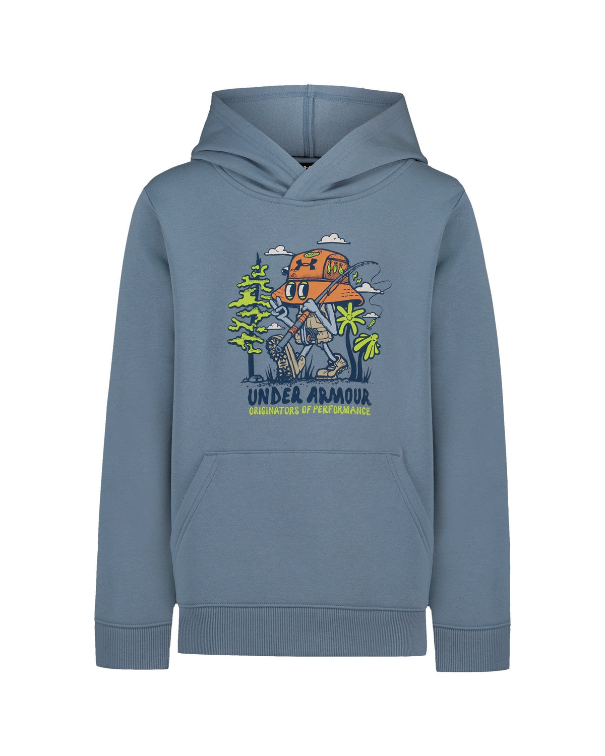 UA Bucky Fishin Boys' Hoodie - Blue