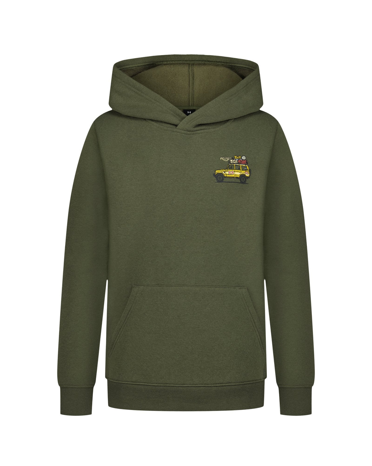 UA Alpine Explorer Fleece Boys' Hoodie - Green