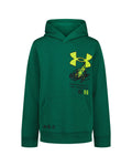 UA Coordinates Fleece Logo Boys' Hoodie - Green