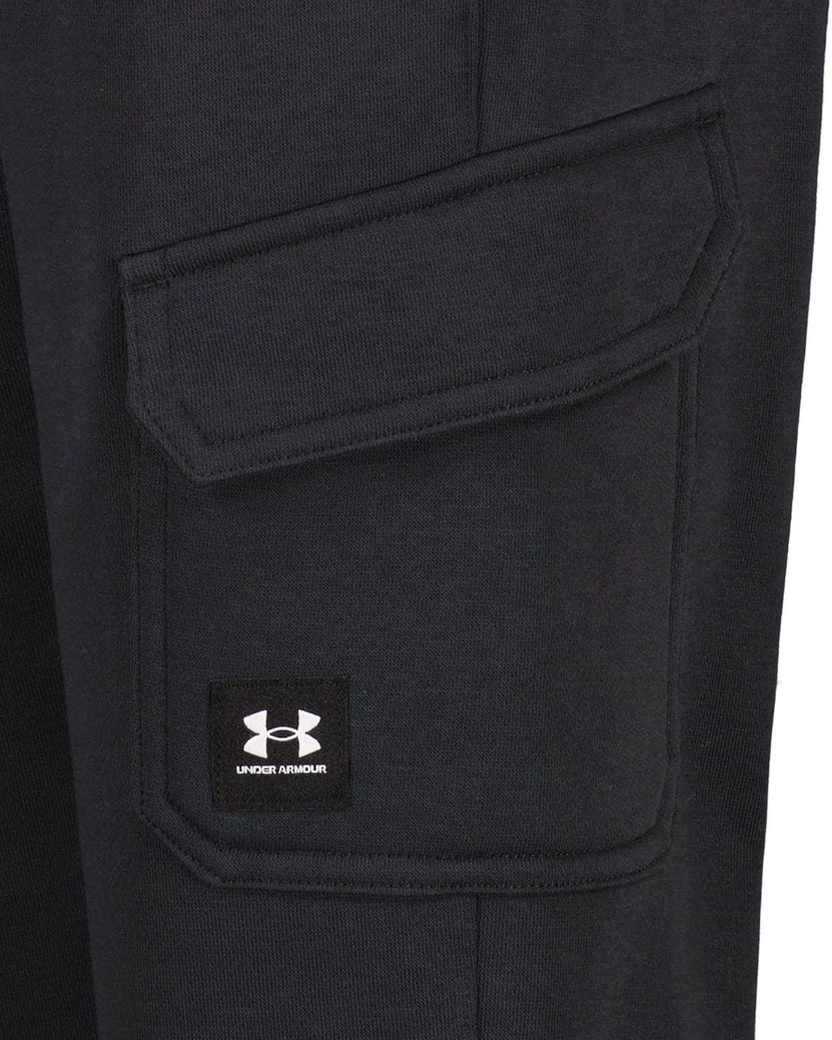 UA Logo Cargo Boys' Joggers - Black