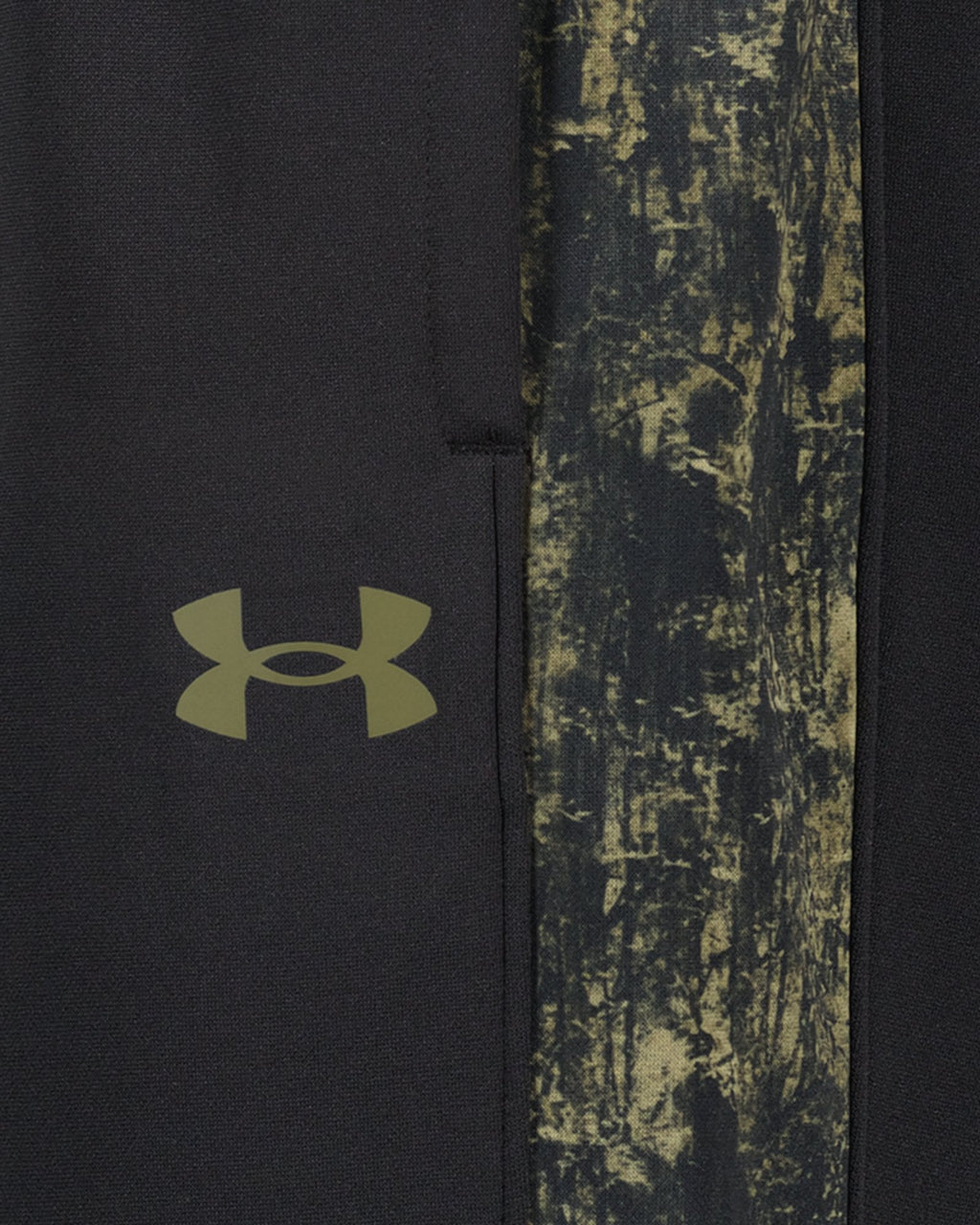 UA Side Panel Pique Fleece Boys' Pants - Black